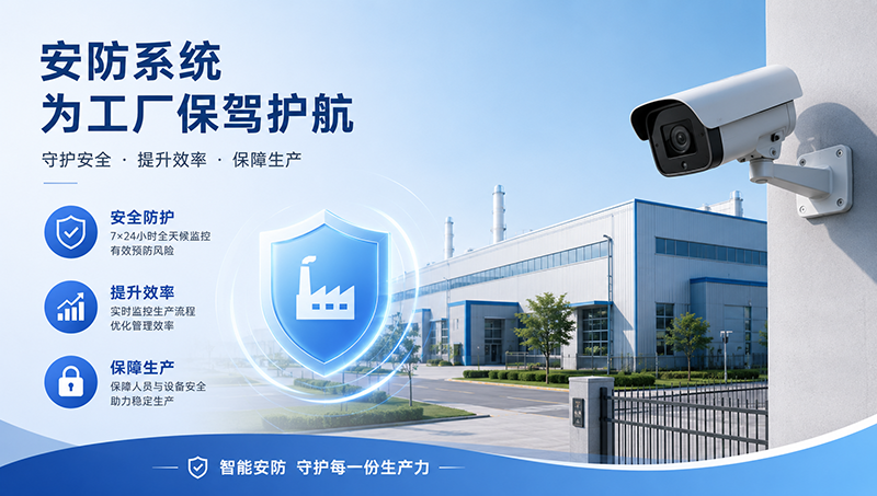 安防系统对工厂的作用：从看得见到管得住